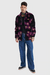 Anorak BAW Turtleneck Flower Preto na internet