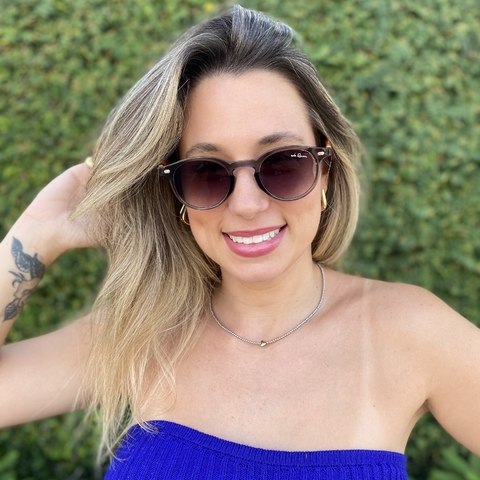 ÓCULOS DE SOL RAUL CINZA 2.0 UNISSEX JO RAM REDONDO