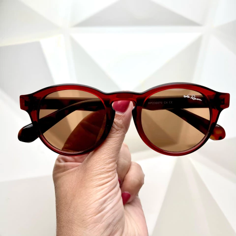 ÓCULOS DE SOL NIXY MARROM UNISSEX JO RAM REDONDO - comprar online