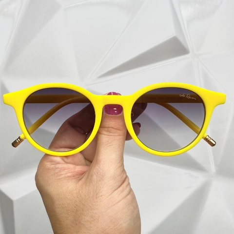 ÓCULOS DE SOL MEL AMARELO NEON UNISSEX JO RAM REDONDO