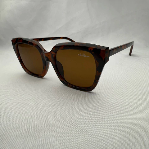 ÓCULOS DE SOL LINA TARTARUGA QUADRADO FEMININO