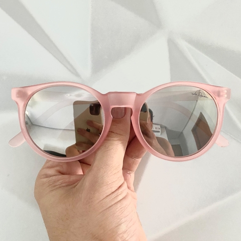 ÓCULOS DE SOL JUP ROSA ESPELHADO