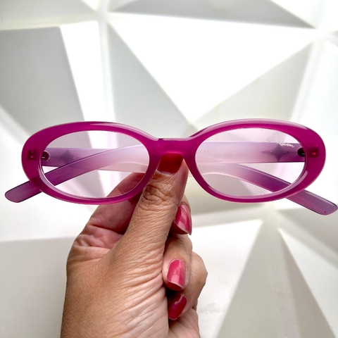 ÓCULOS DE SOL JUDIE ROSA RETRO FEMININO - comprar online