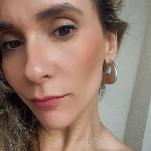 ARGOLA MÉDIA ANATÔMICA LAISA PRATEADA - comprar online