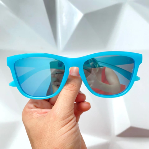 ÓCULOS DE SOL MAXI AZUL ESPELHADO