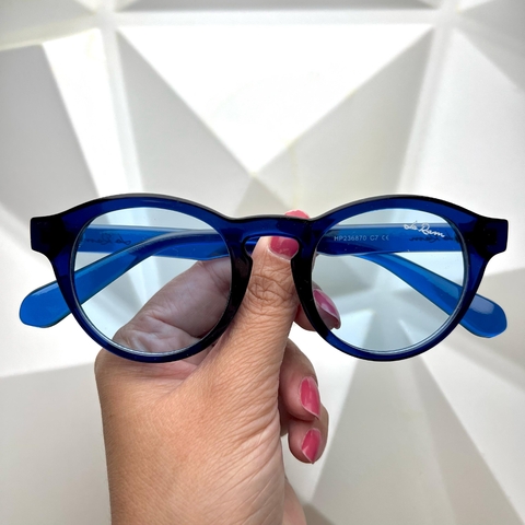 ÓCULOS DE SOL NIXY AZUL UNISSEX JO RAM REDONDO - comprar online