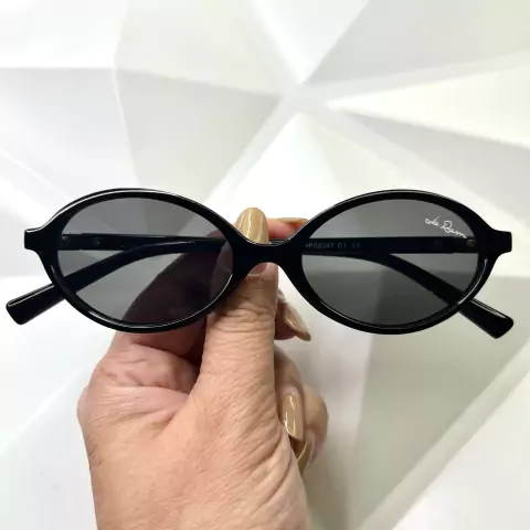 ÓCULOS DE SOL RITA PRETO OVAL FEMININO JO RAM