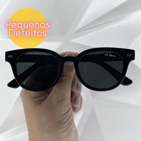 ÓCULOS DE SOL JUMBO PRETO (PEQUENOS DEFEITOS)