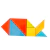 Rompecabezas Tangram Madera