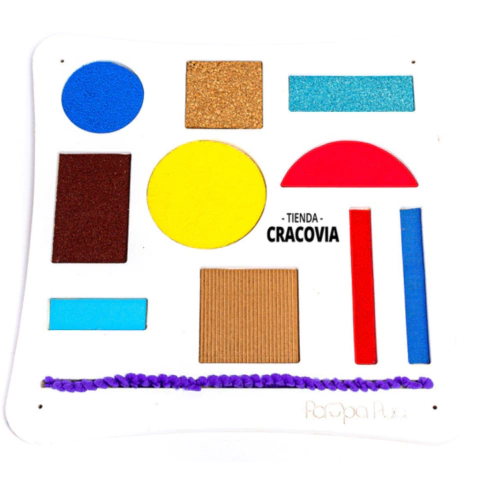 Panel Dídáctico con texturas