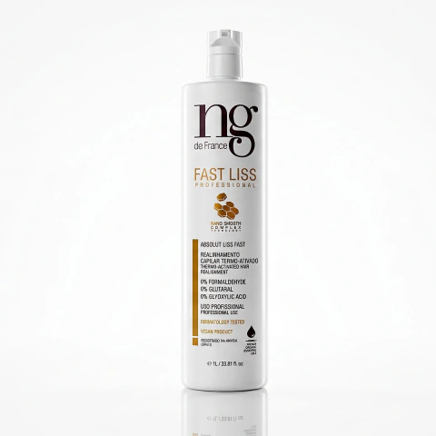 Fast Liss: Alisamento Vegano Profissional 1 L