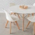 Silla Tulip Blanca - Bohemi Deco - Muebles de Diseño