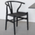 Silla Wishbone Black - Bohemi Deco - Muebles de Diseño
