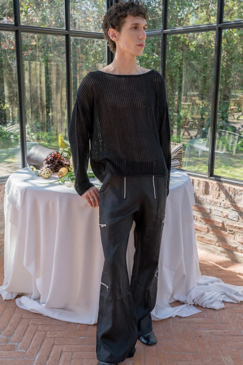 Pantalón Cruz Lino - comprar online