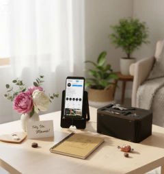 Kit Cofre 360° + Porta Celular + Anotador Y Lapicera on internet