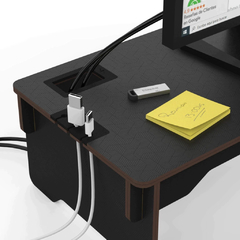 Kit Base eleva monitor, soporte para notebook, organizador, porta celu y mousepad - online store