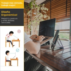 Kit Soporte Notebook 15 y porta celular - Sumapack