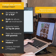 Kit Soporte Notebook 15 y porta celular - tienda online