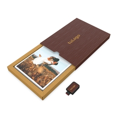 4 Kraft 21x15 + Pen 3D (Sandisk 32gb) con grabado - comprar online