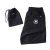 Short de baño Negro liso - tienda online