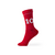 Socks Napoli Suplente 10 red