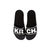 KRCH flip flops. 3D RUBBER