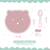 Plato oso + cuchara - Azul Petróleo - comprar online