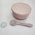 Bowl con Tapa - Rosa