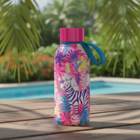 Botella Térmica 330 ml. - Zebra Pink - comprar online