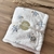 Manta polar soft y corderito Little Flowers