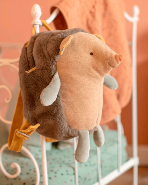 Mochila Erizo Sac à dos Hérisson Moulin Roty Trois Petits Lapins