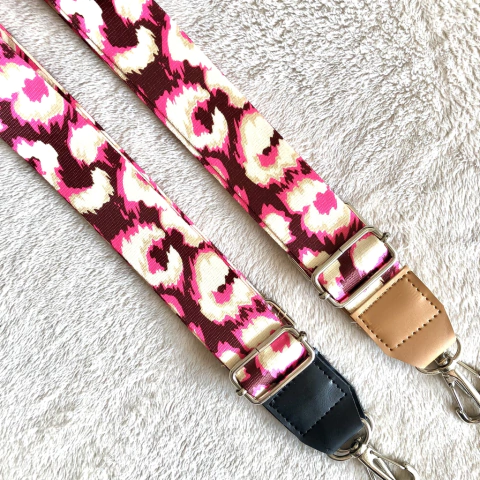 Correa Regulable Print Pink