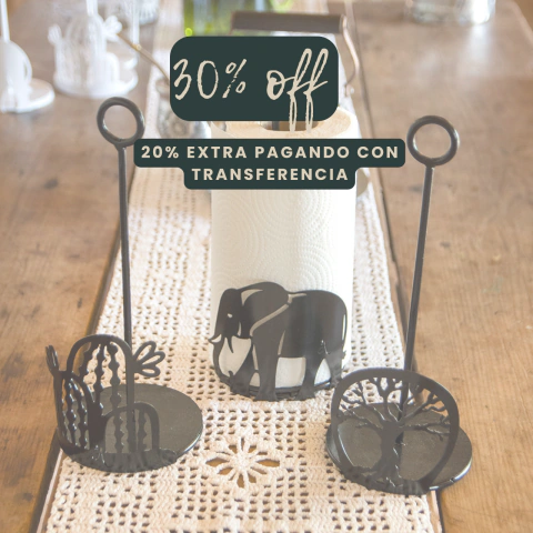 Porta Rollo de Cocina x 1
