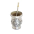 Mate Cincelado + Bombilla - comprar online