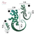 Iguanas para colgar en pared x 3 - tienda online