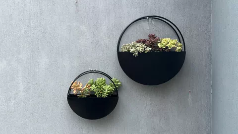 Set de Maceteros para colgar - GRANDE Y PEQUEÑO