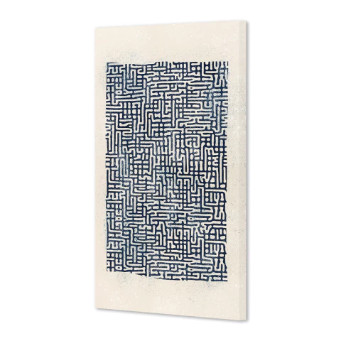 Abstracto laberentico cobalto