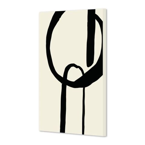 Abstracto movimientos en negro II