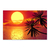 Atardecer y palmeras - comprar online