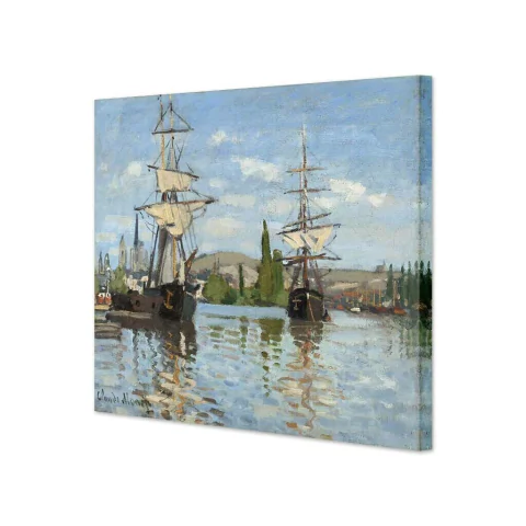 Barcos navegando el Sena