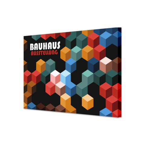 Bauhaus composicion de cubos