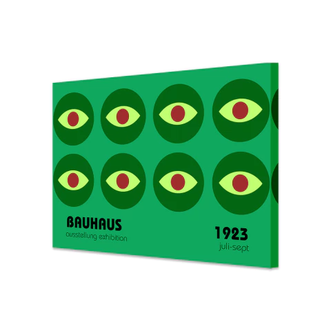 Bauhaus Ojos en fila V