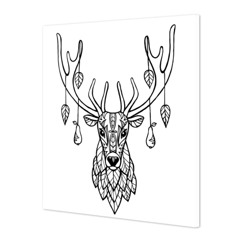 Ciervo con colgantes