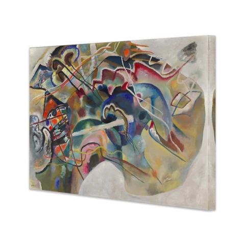 Cuadro con borde blanco