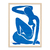 Cuadro Desnudo azul I - comprar online