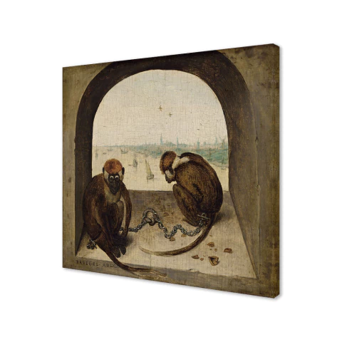 Dos monos encadenados