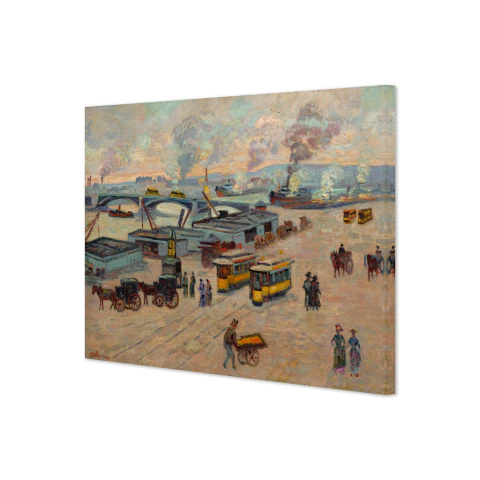 Los muelles del Sena en Rouen