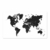 Mapamundi negro con nombres - comprar online