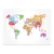 Mapamundi con nombres - comprar online