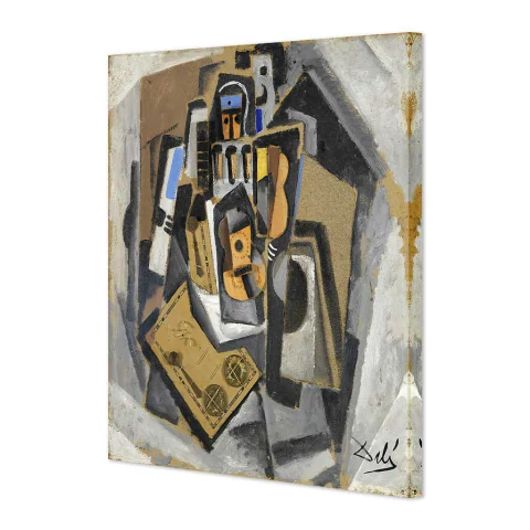 Pierrot con guitarra